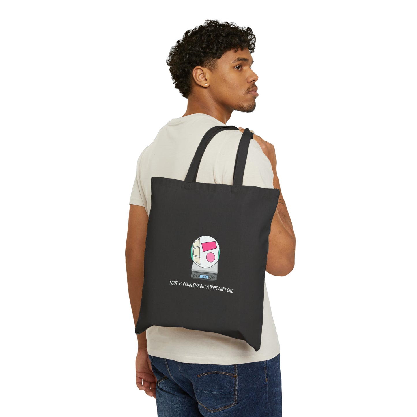 99 Problems Kitchen Scale Canvas Tote