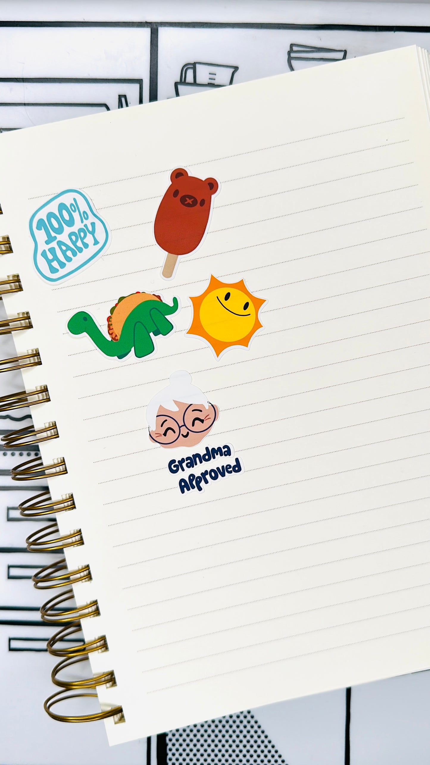 Sunny Bros Sticker Sheet